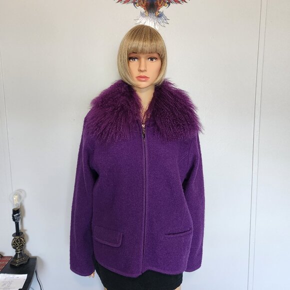#632 Wool/Mongolian fur - Picture 1 of 4